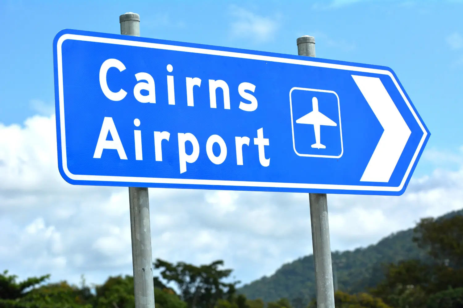 Cairns Airport Sign